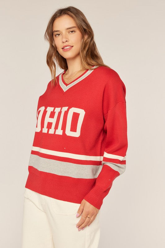 Ohio Vintage Cozy Sweater
