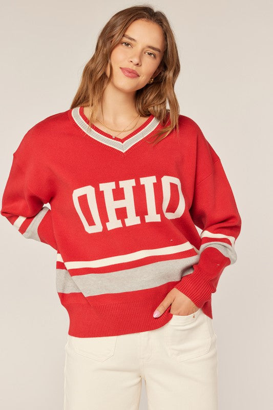 Ohio Vintage Cozy Sweater