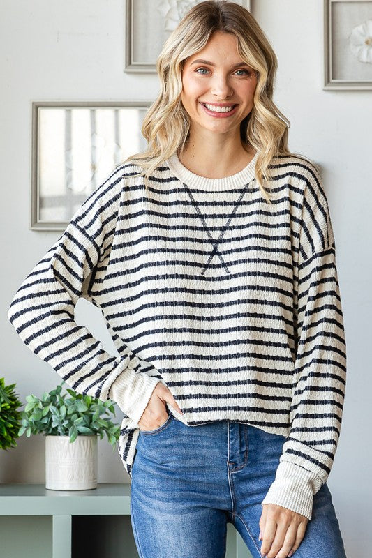 Striped Pull-over