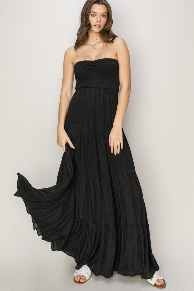 Ruffle Tiered Maxi