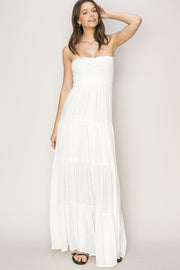 Ruffle Tiered Maxi