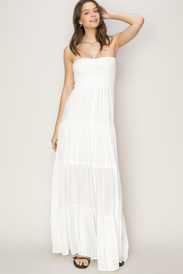 Ruffle Tiered Maxi