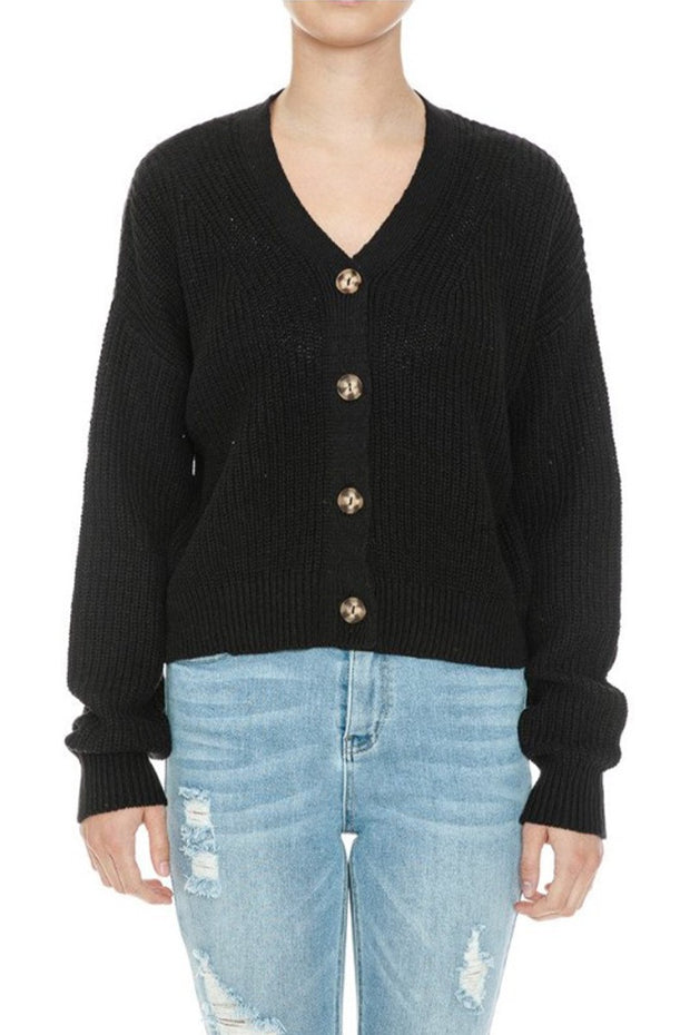 Crop Sweater Cardi