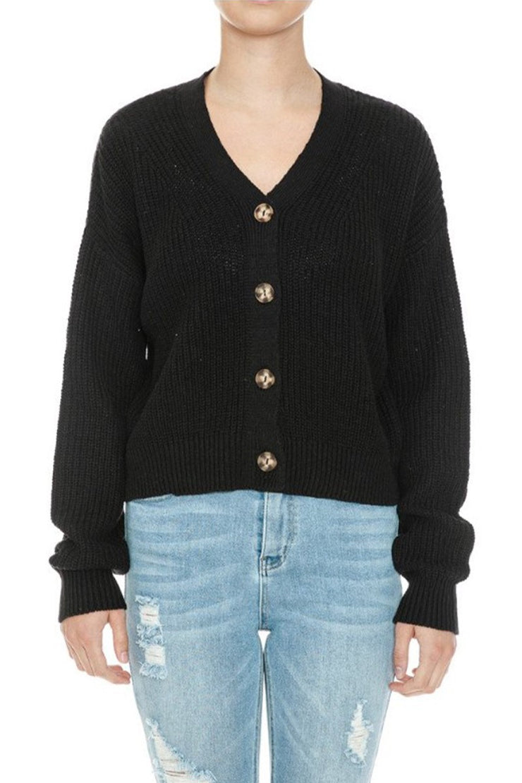Crop Sweater Cardi